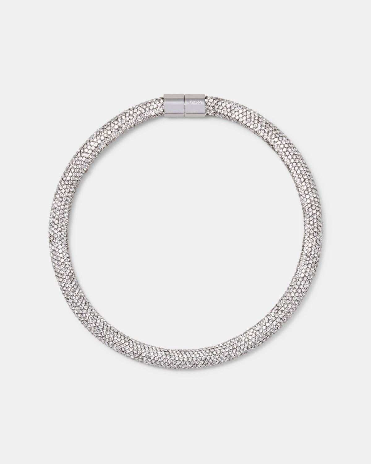 Dazzle Choker Necklace - Silver