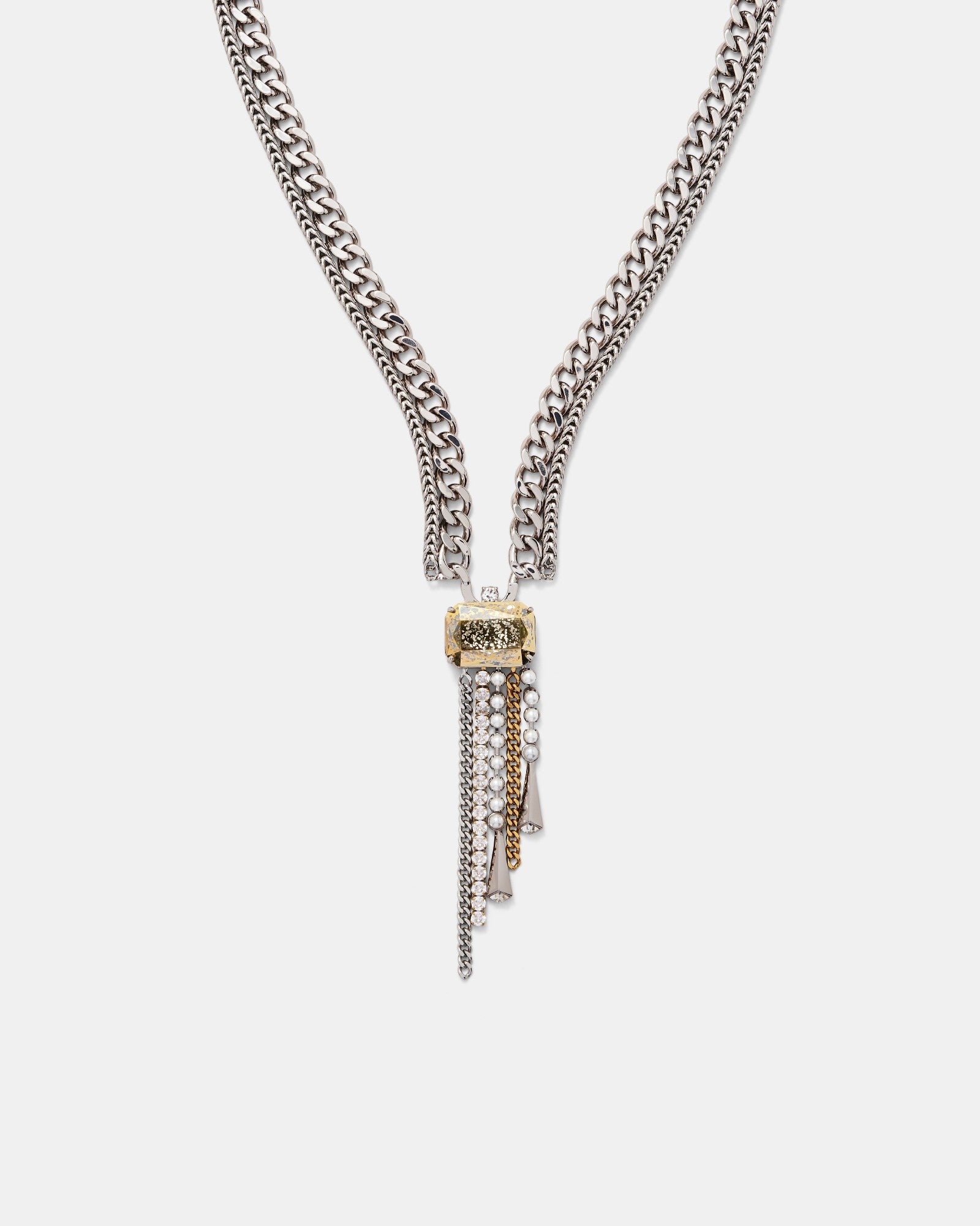 Ballroom Blitz Pendant Necklace - Silver