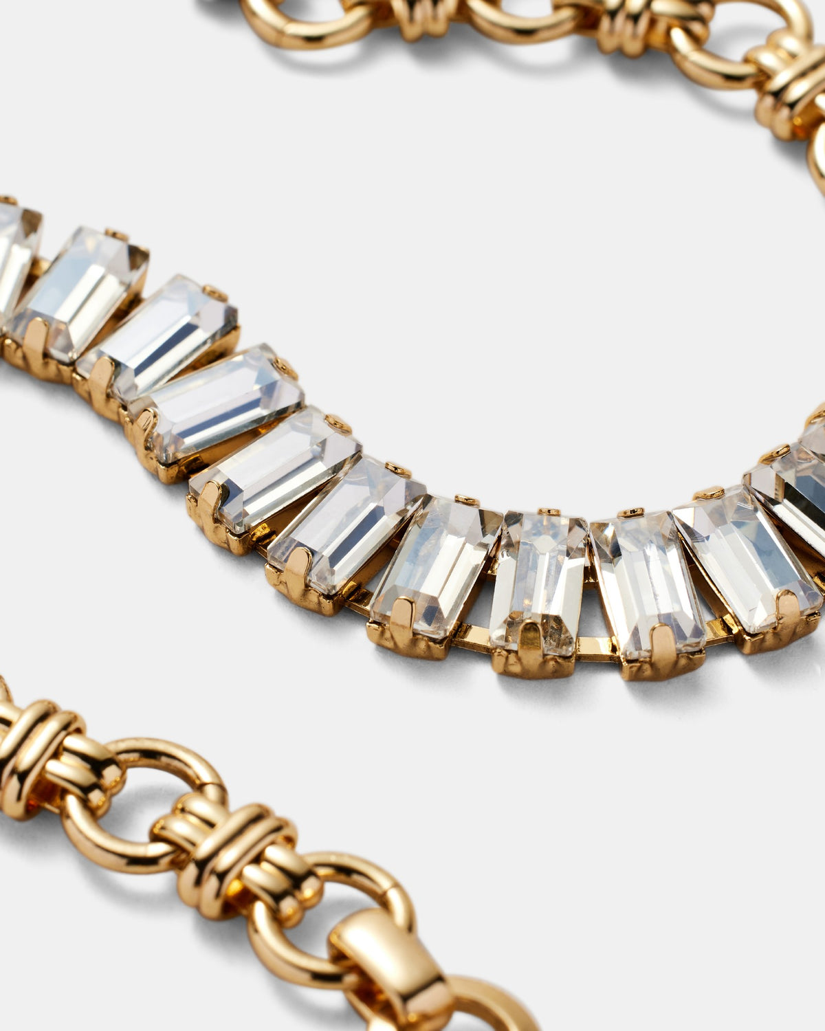 Descent Choker Necklace - Gold