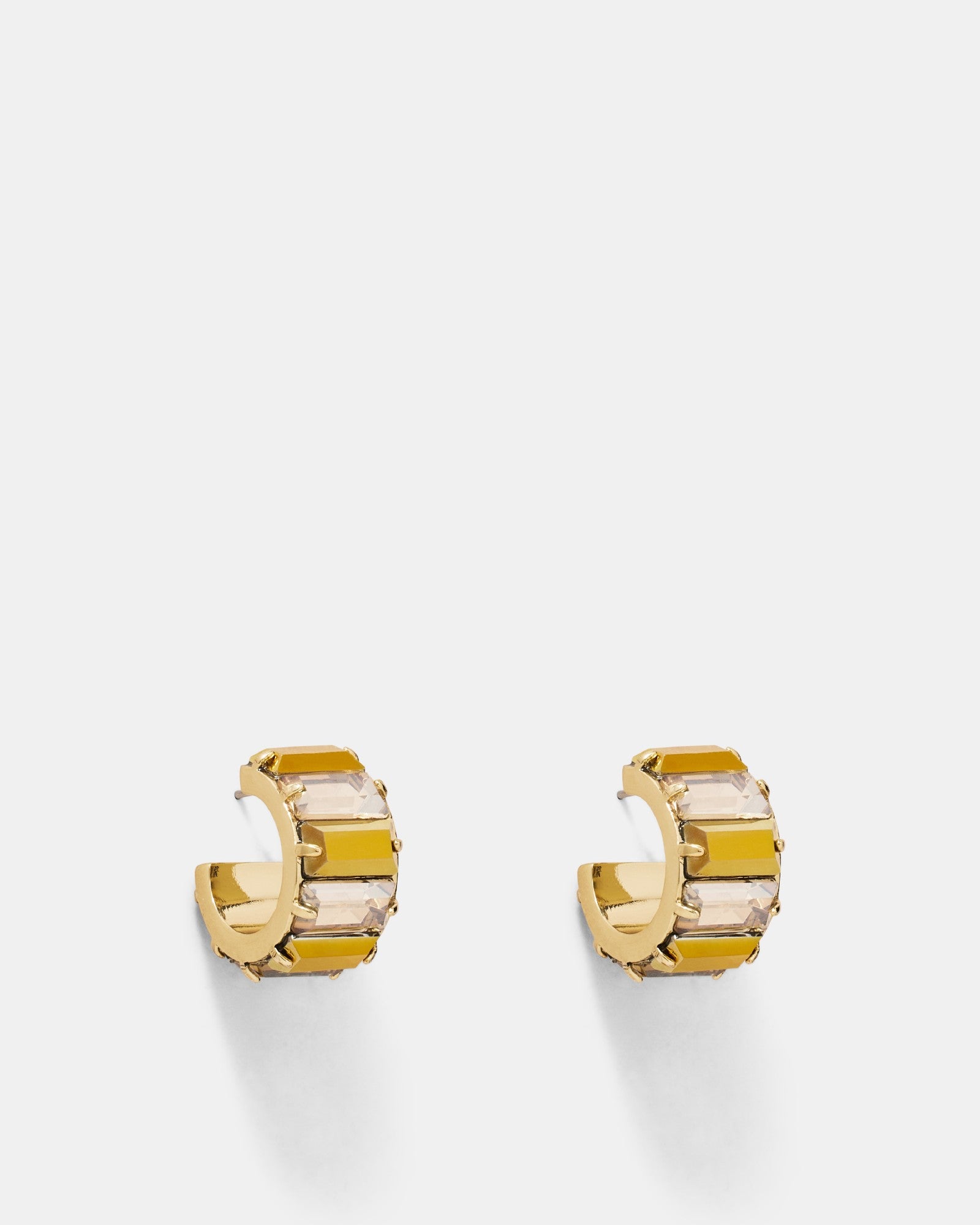 Descent Hoop Earrings - Gold