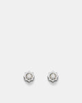 Remnants Stud Earrings - Silver