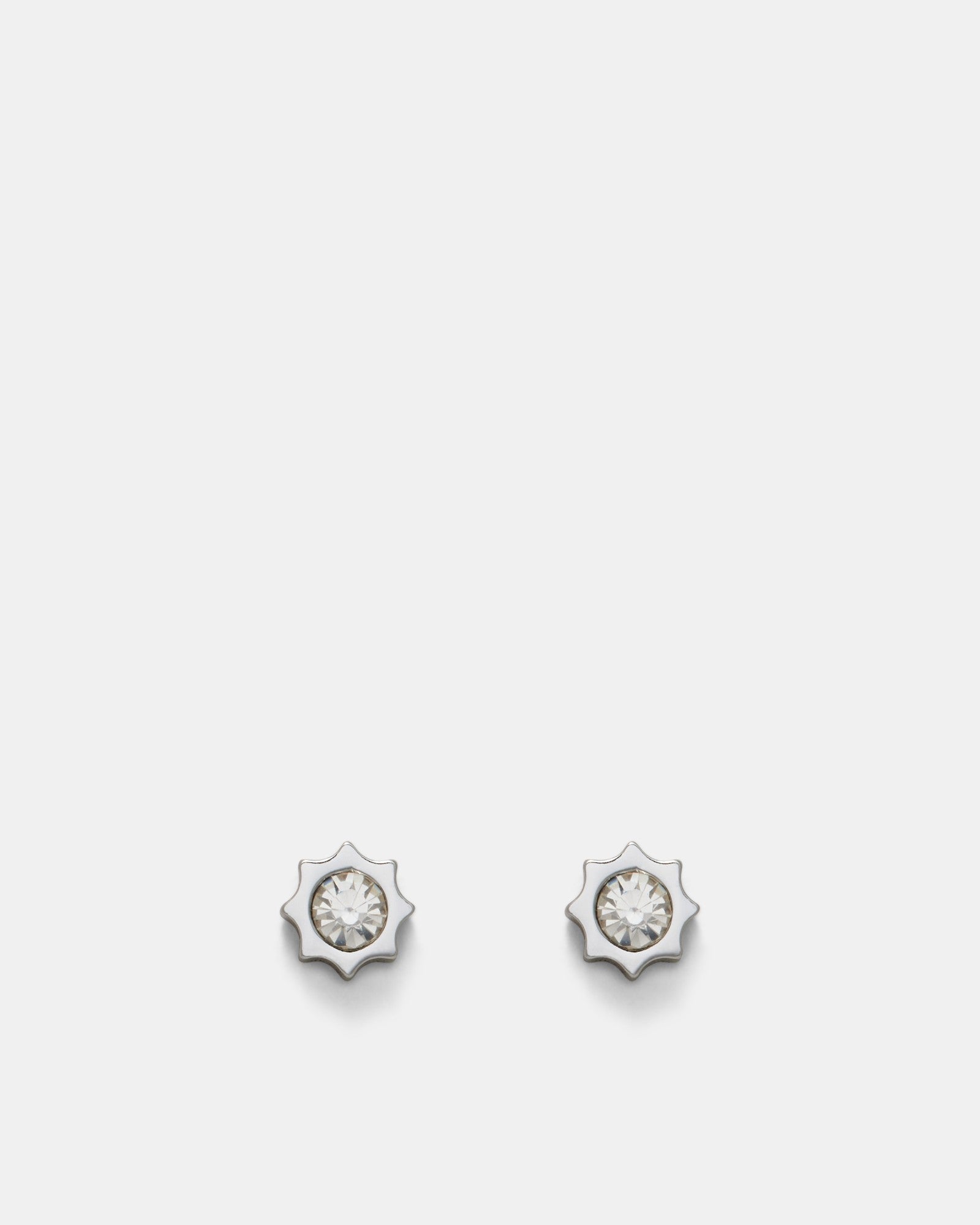 Remnants Stud Earrings - Silver