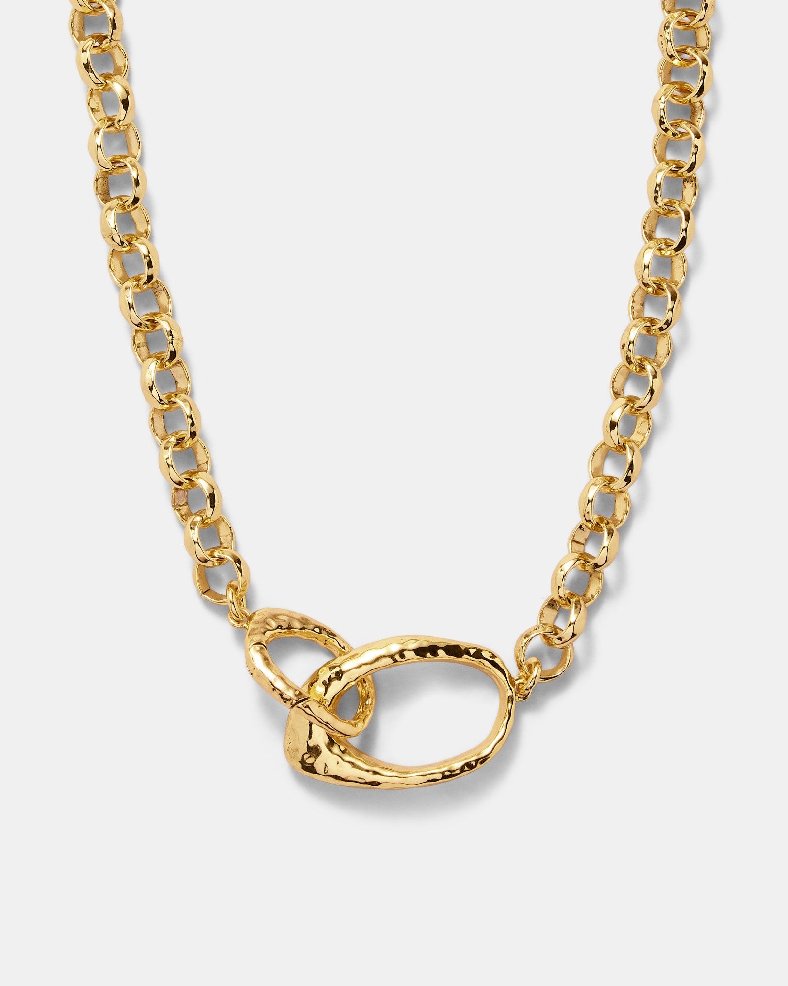 Reflective Necklace - Gold