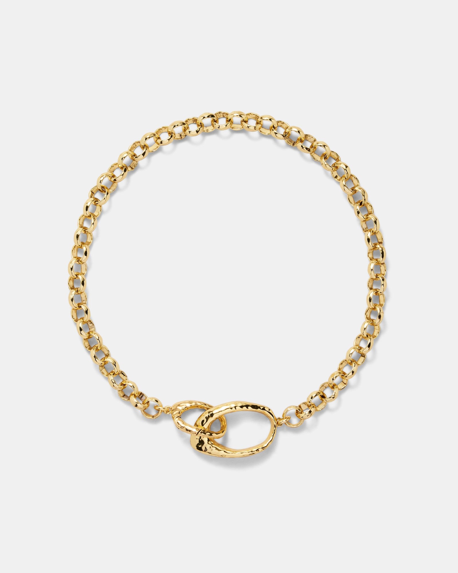 Reflective Necklace - Gold