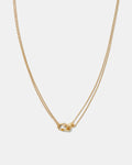 Found Link Pendant Necklace - Gold