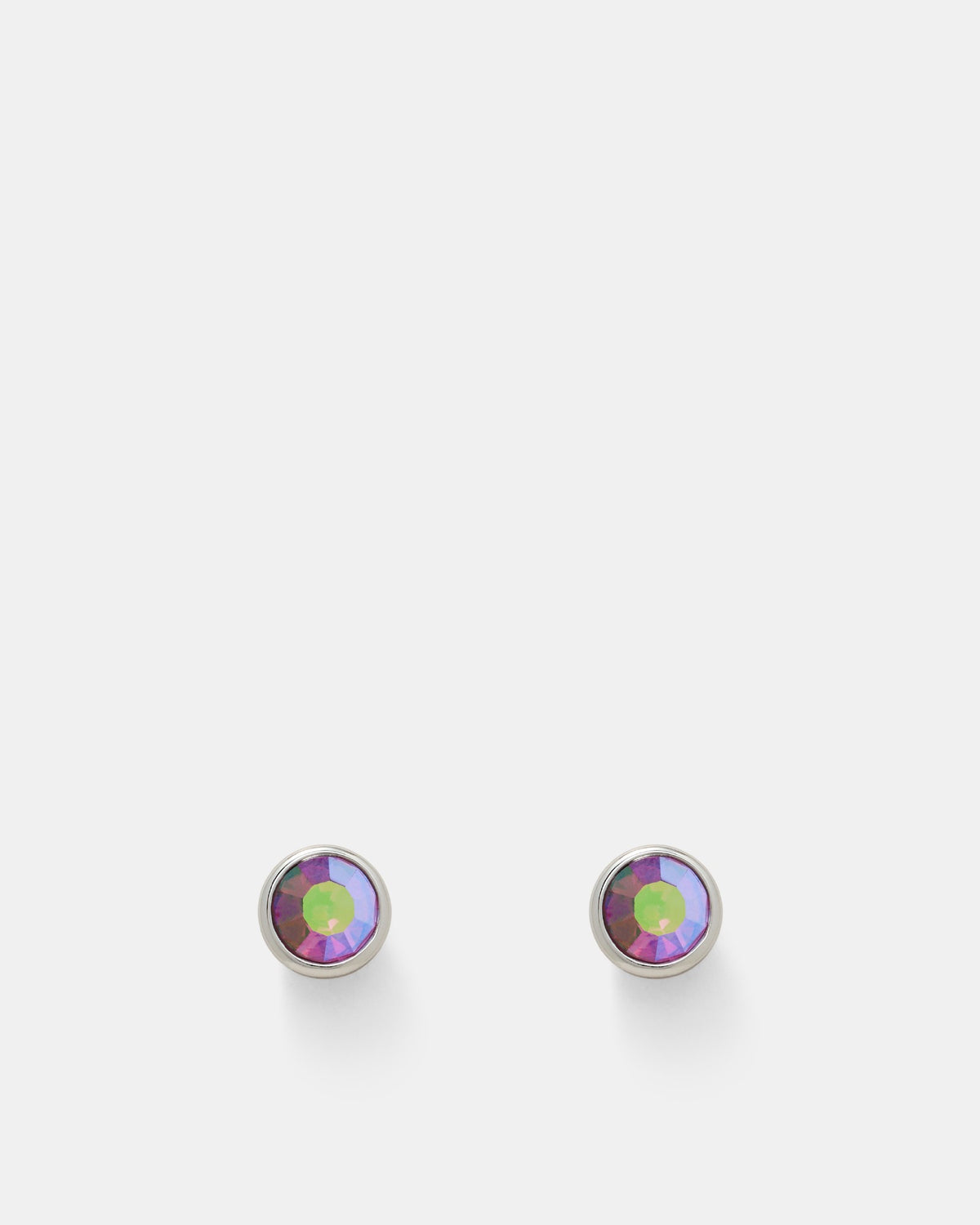 Orbit Stud Earrings - Electric Pink