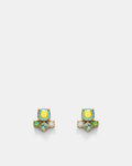 Barbarella Stud Earrings - Green