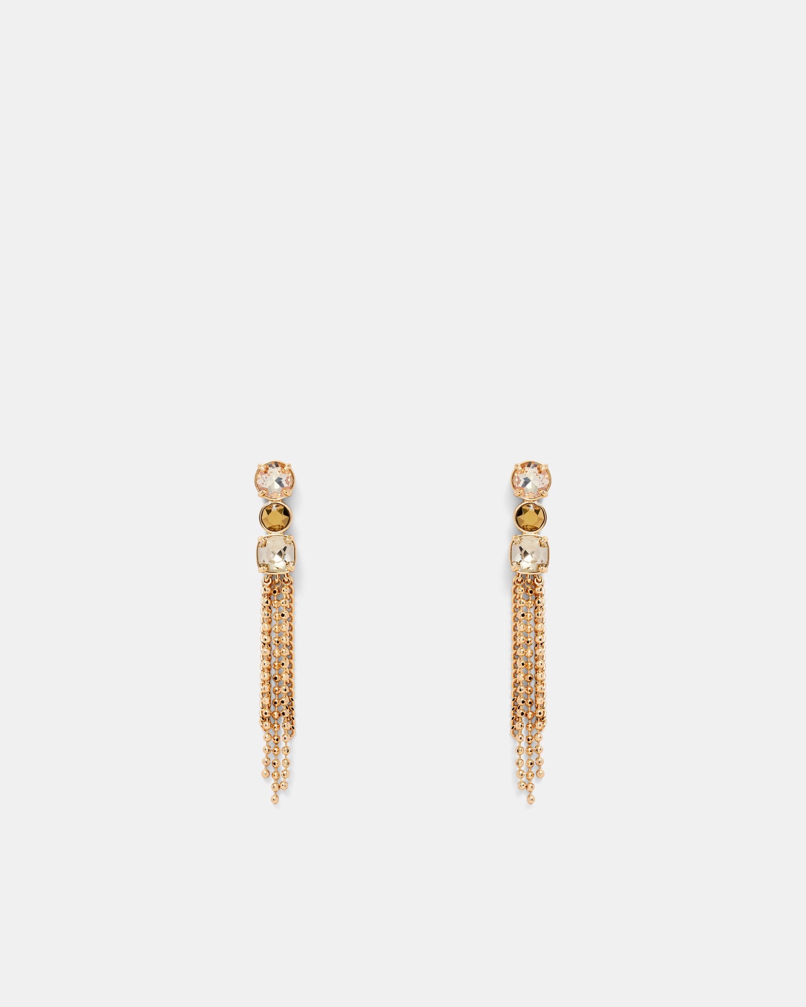 City Scape Drop Earrings - Gold