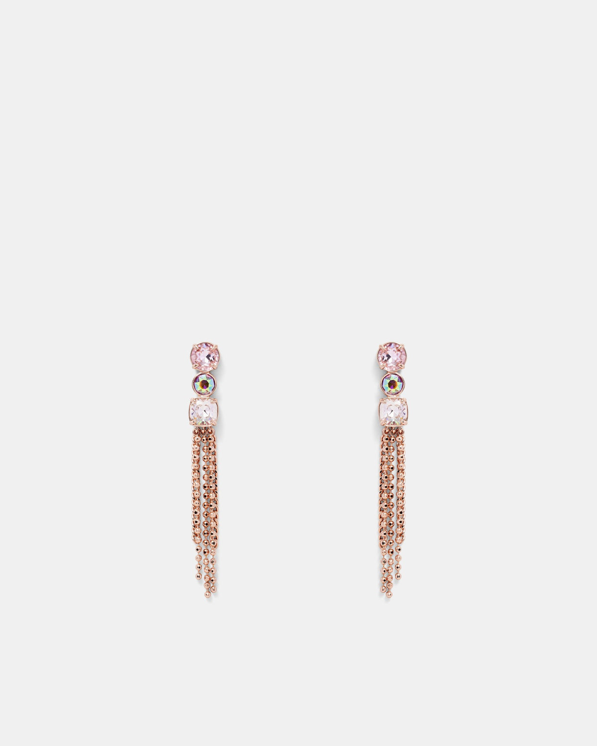 City Scape Drop Earrings - Electric Pink