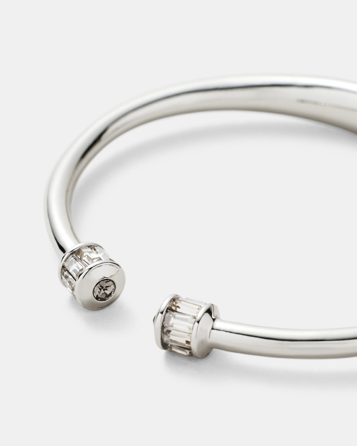 Descent Bangle - Silver