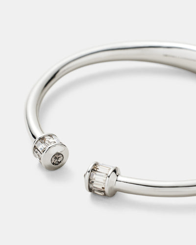 Descent Bangle - Silver