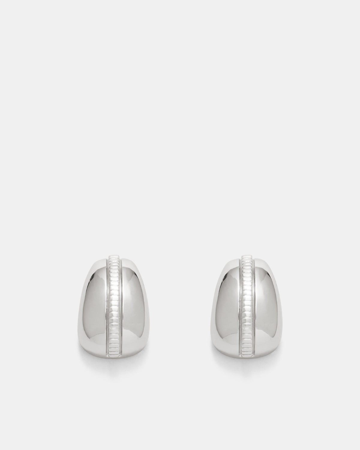 Exclaim Stud Earrings - Silver