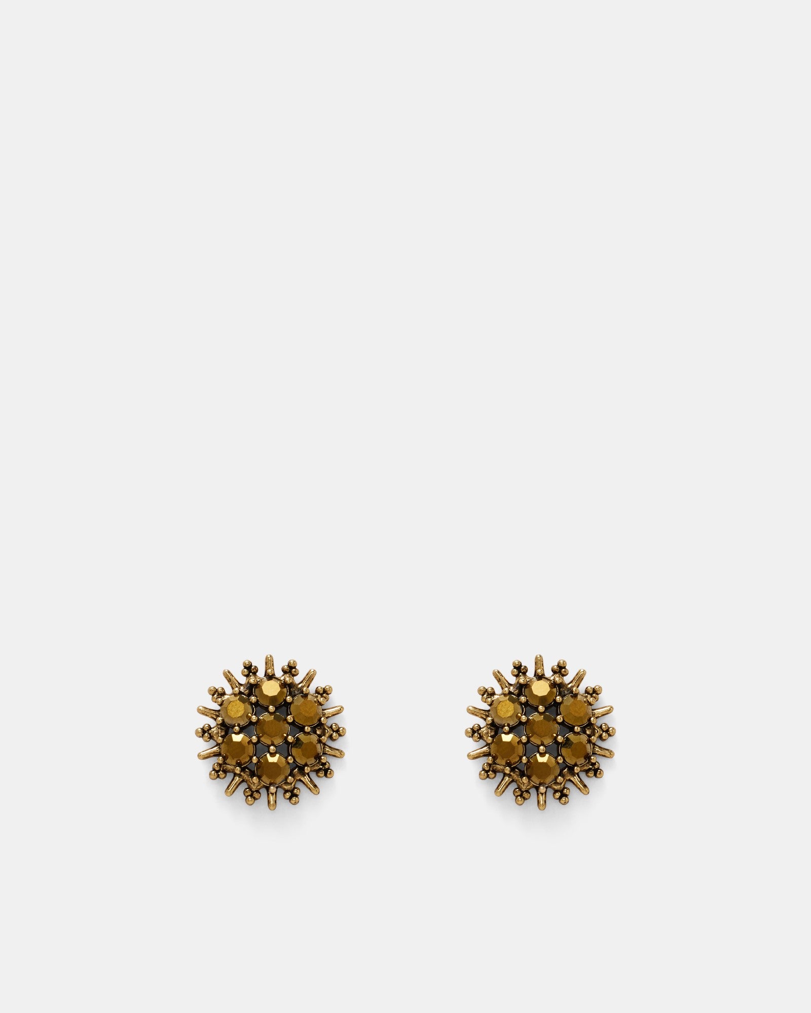 Raze Stud Earrings - Gold