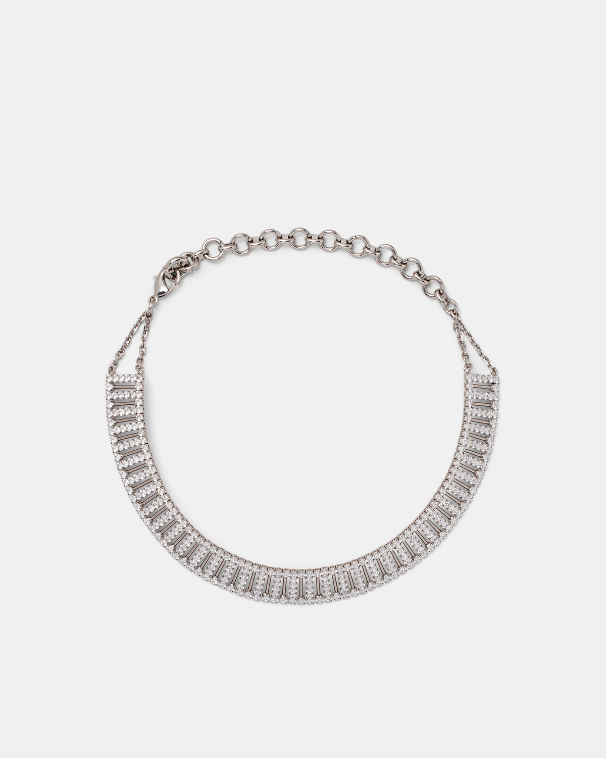 Coruscant Choker Necklace - Silver