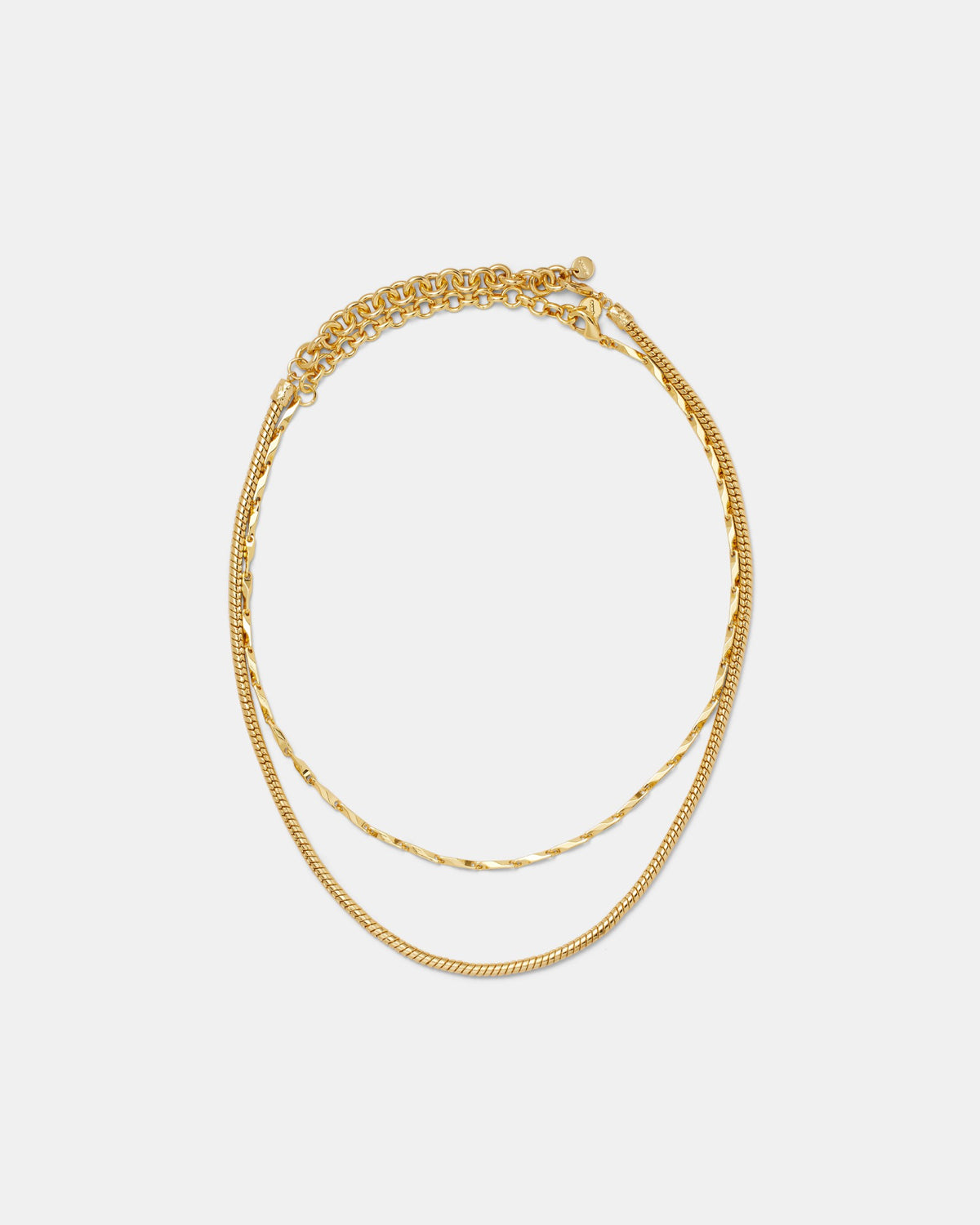 Serenno Trio Necklace - Gold