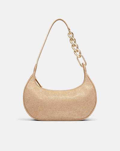 Metropolis Shoulder Bag - Light Gold