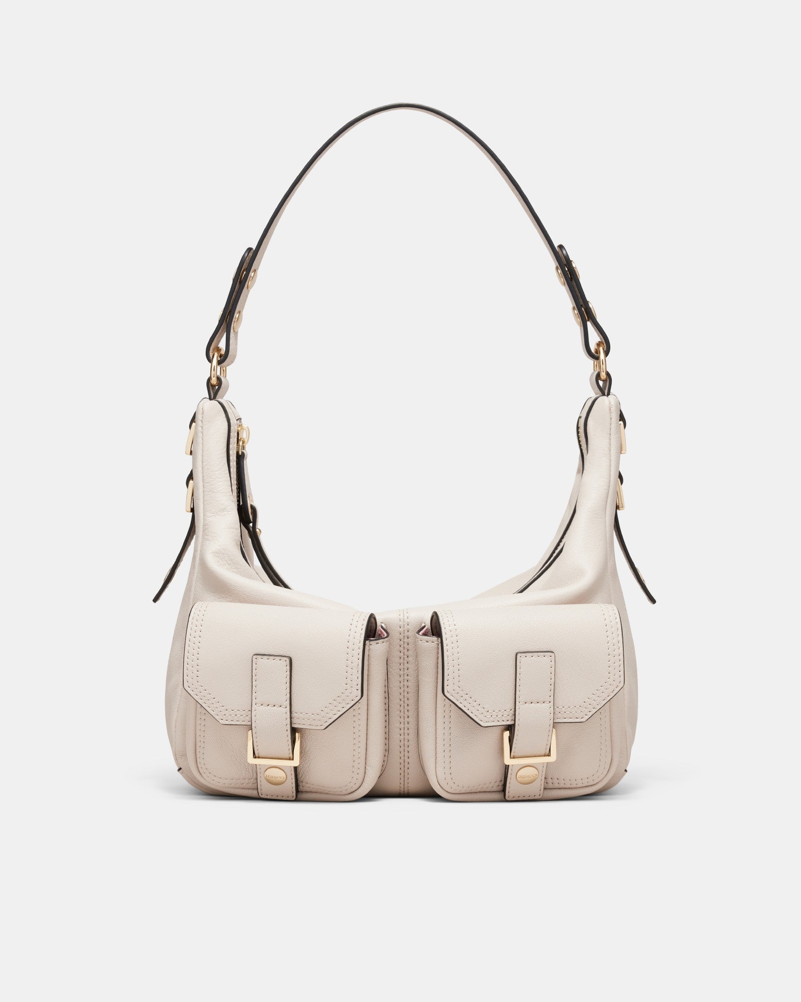 The 2004 Leather Mini Hobo Bag - Oyster