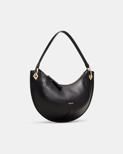 Dolly Shoulder Bag - Black Light Gold