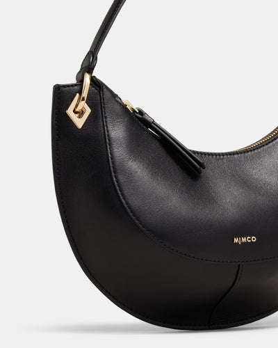 Dolly Shoulder Bag - Black Light Gold