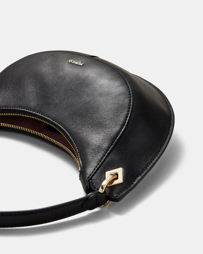 Dolly Shoulder Bag - Black Light Gold