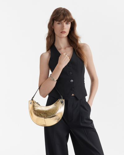 Dolly Shoulder Bag - Light Gold