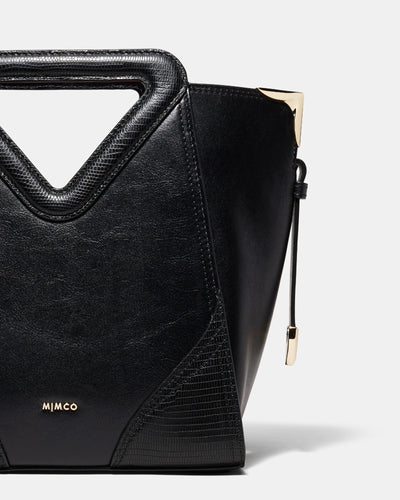 The Starwood Mini Tote Bag - Black Light Gold