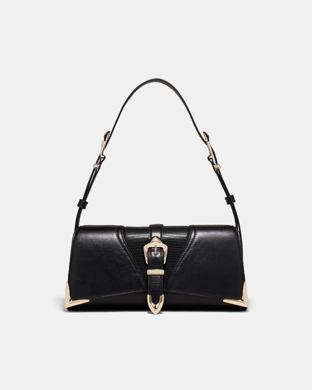The Starwood Shoulder Bag - Black Light Gold