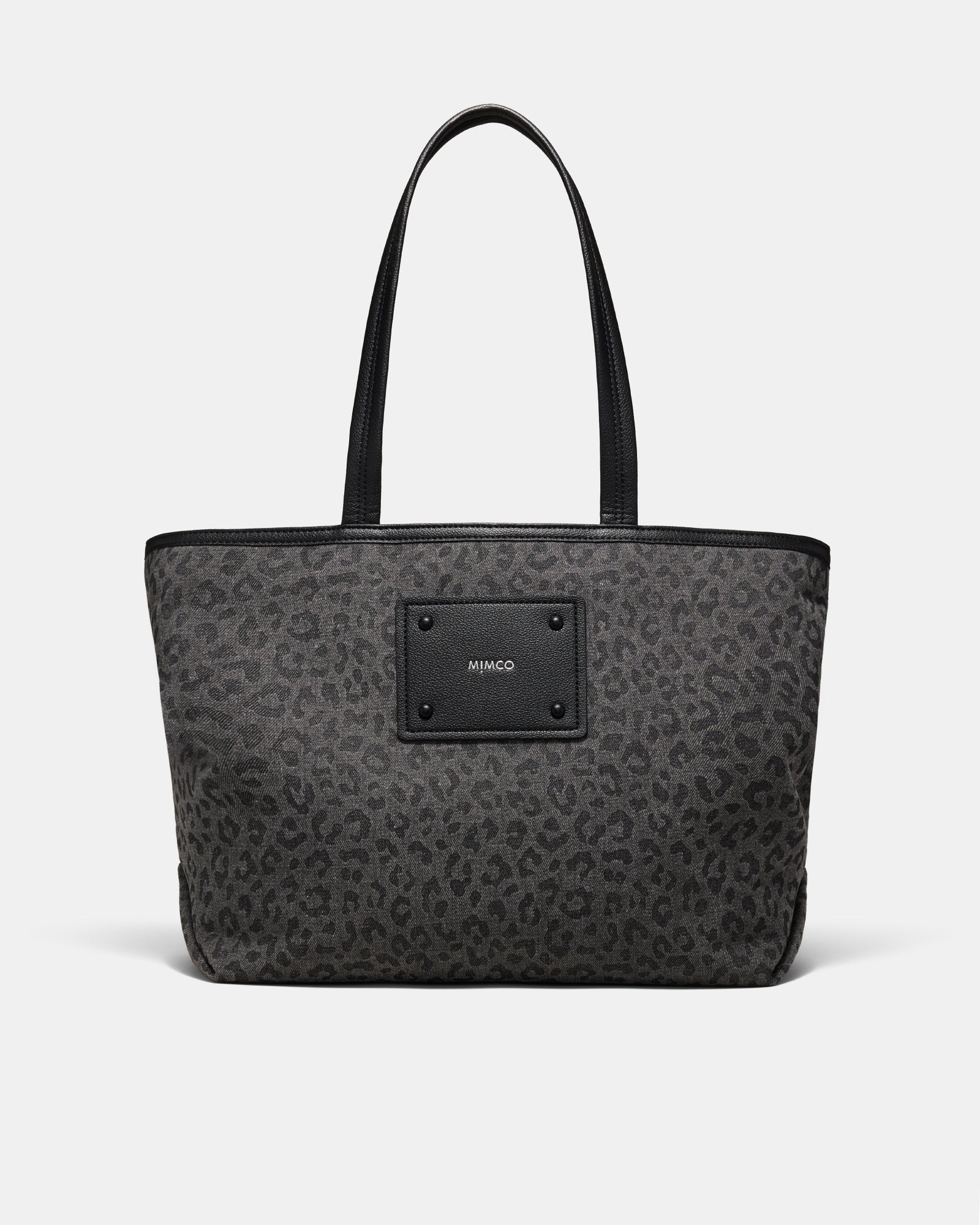 Brunswick Tote Bag - Black Leopard