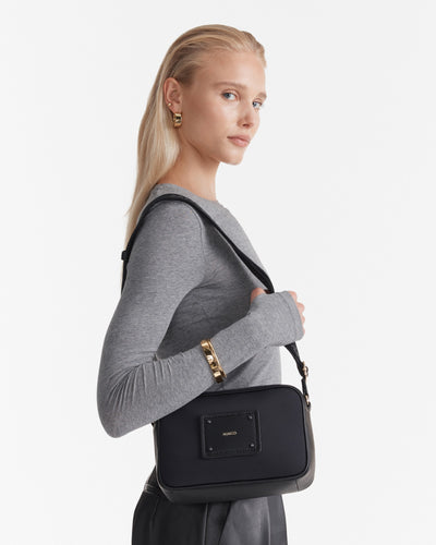 Brunswick Crossbody Bag - Black Light Gold