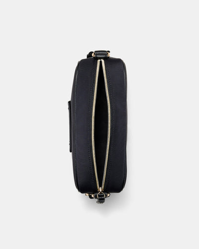 Brunswick Crossbody Bag - Black Light Gold