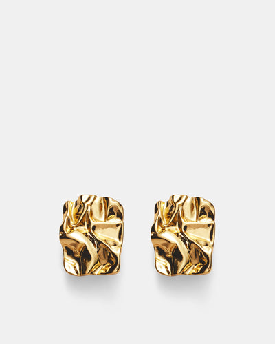 Laika Clip-On Earrings - Gold