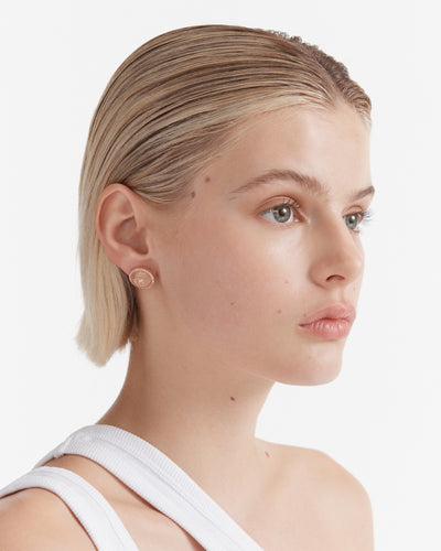 Nevada Stud Earrings - Pancake