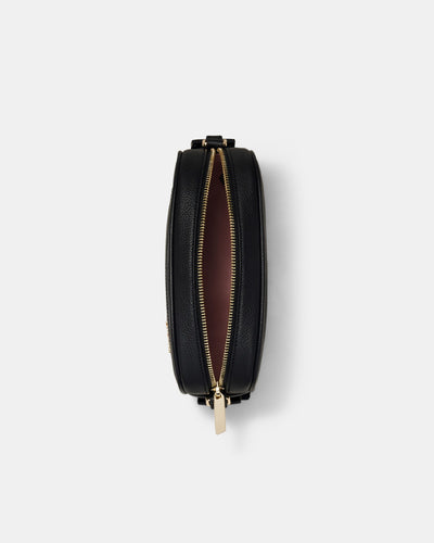 Northcote Camera Crossbody Bag - Black Light Gold