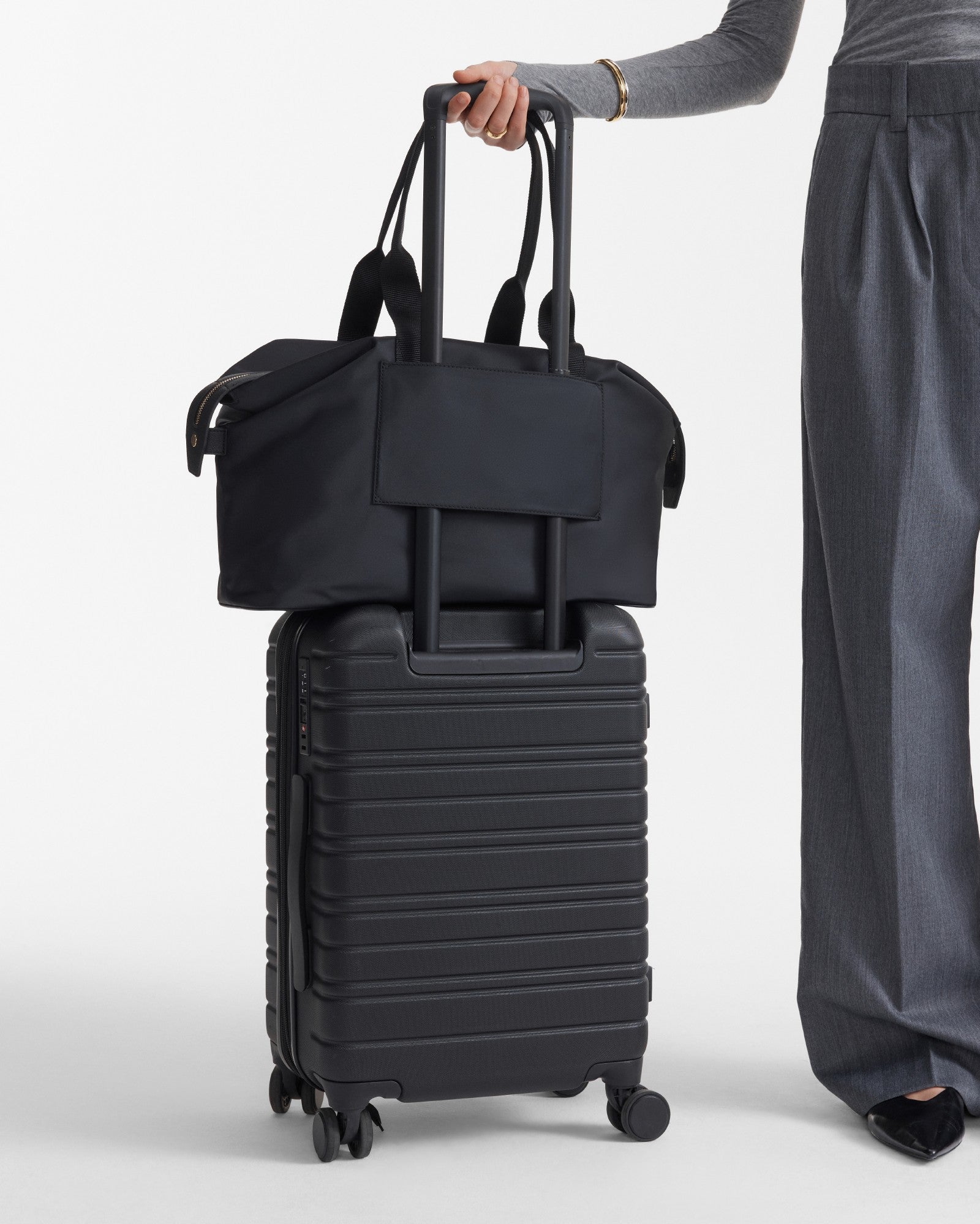 Mulholland Duffle Bag - Black Light Gold