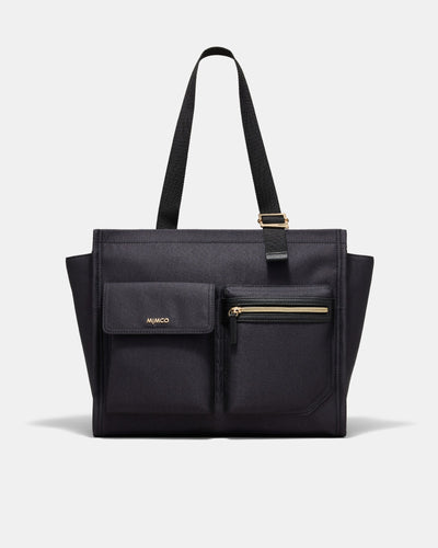 El Rey Tote Bag - Black Light Gold