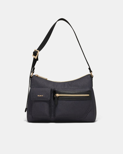 El Rey Shoulder Bag - Black Light Gold