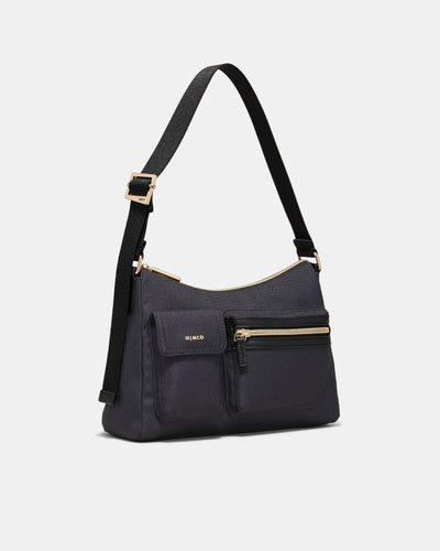 El Rey Shoulder Bag - Black Light Gold