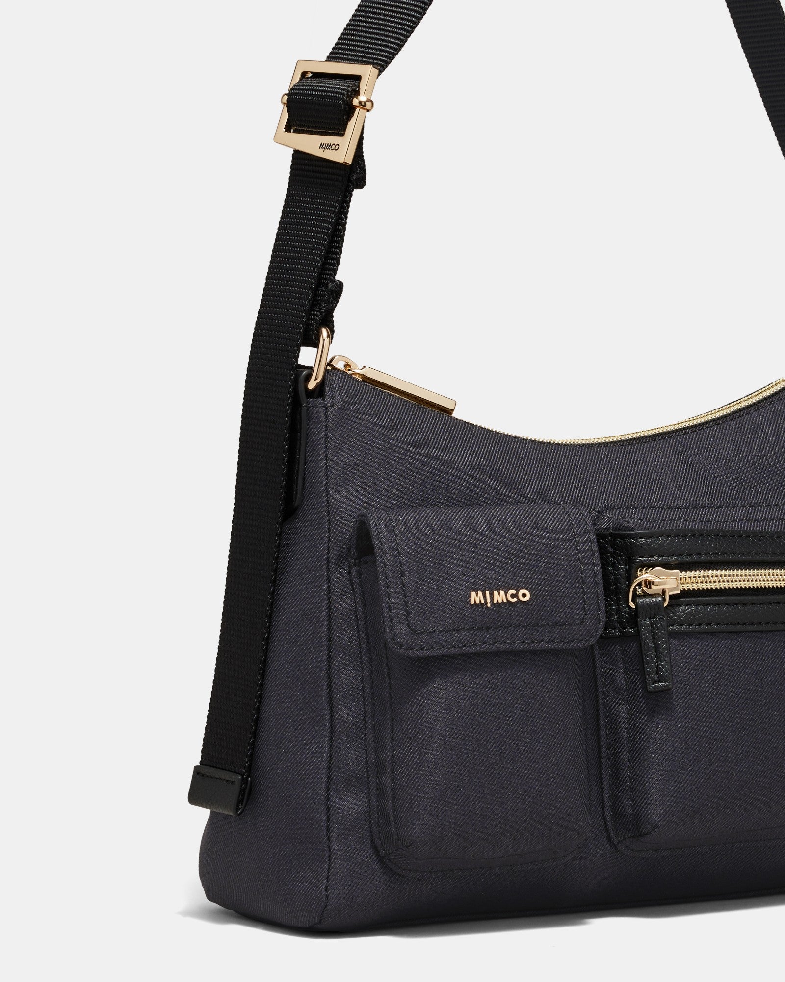 El Rey Shoulder Bag - Black Light Gold
