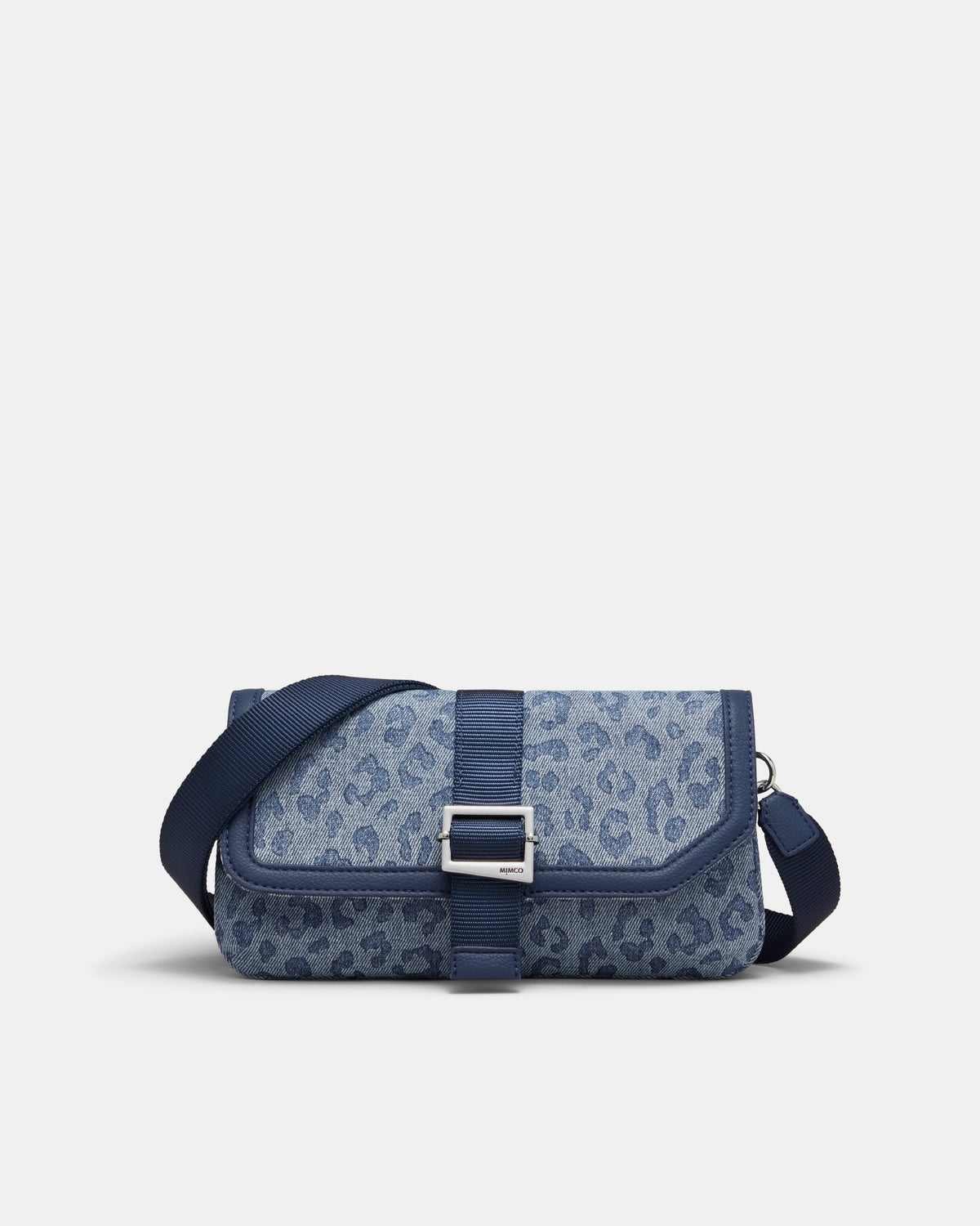 El Rey Crossbody Bag - Denim Leopard