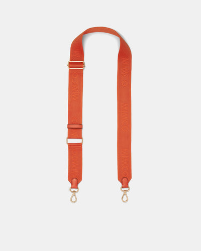 Stripe Webbing Bag Strap - Tequila Sunrise