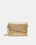 Drift Flapover Shoulder Bag - Light Gold