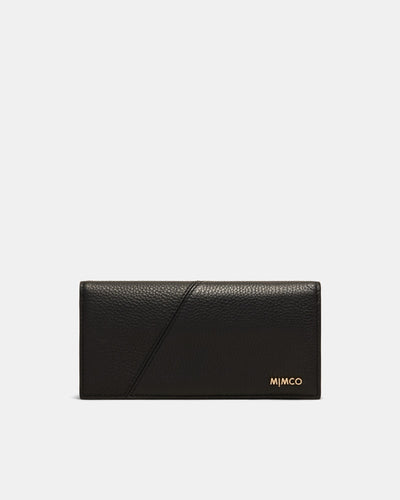 Drift Large Zip Wallet - Black Light Gold