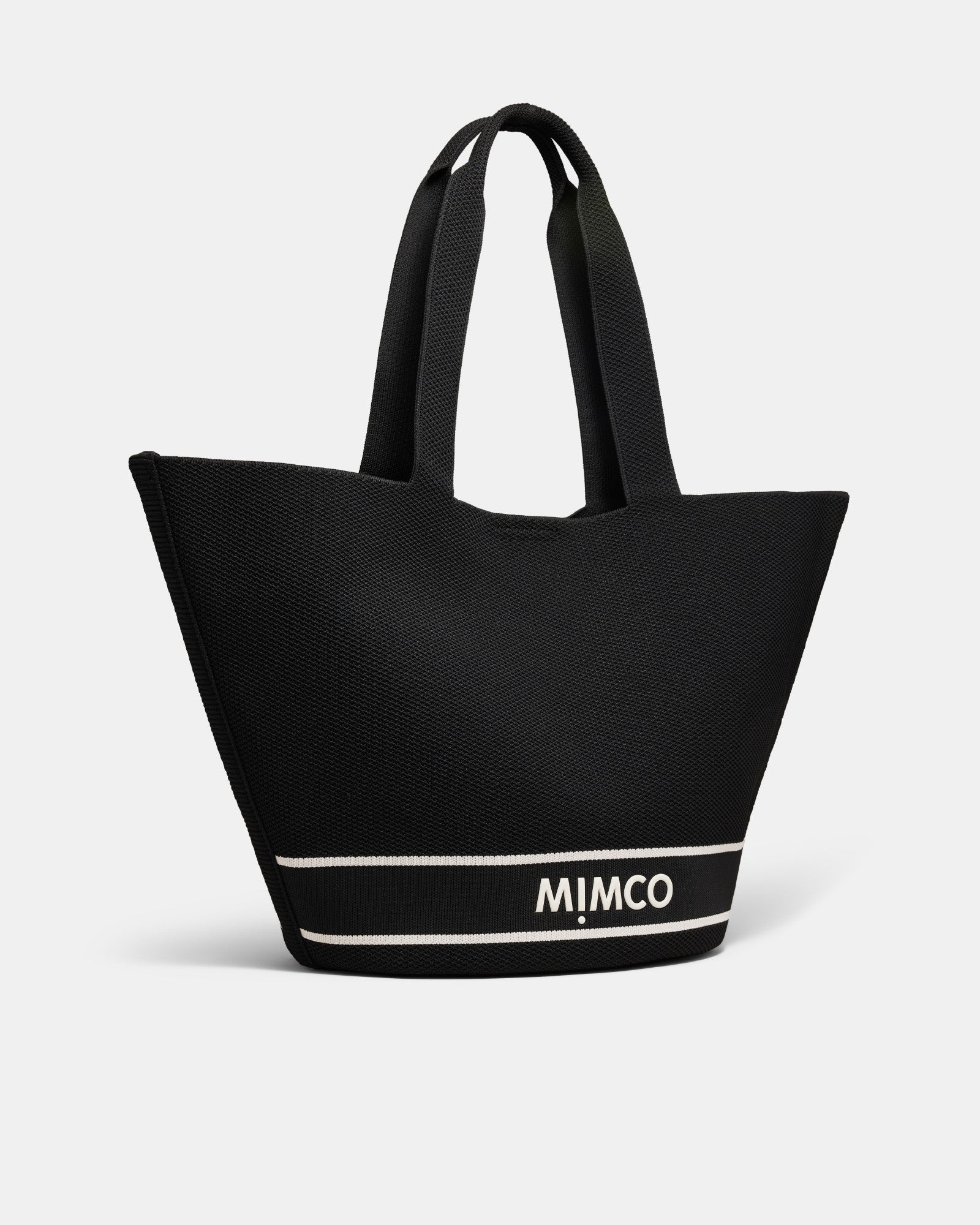 Blondie Basket Tote Bag - Black