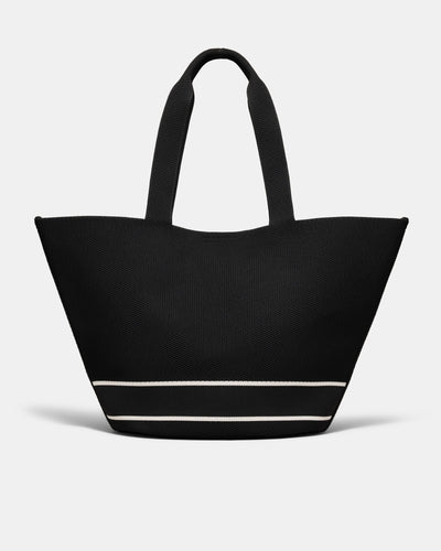 Blondie Basket Tote Bag - Black