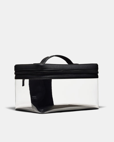 Atomic Large Cosmetic Case - Black Light Gold