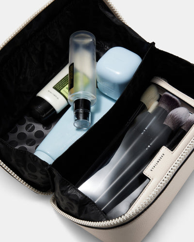 Atomic Cosmetic Case - Ivory