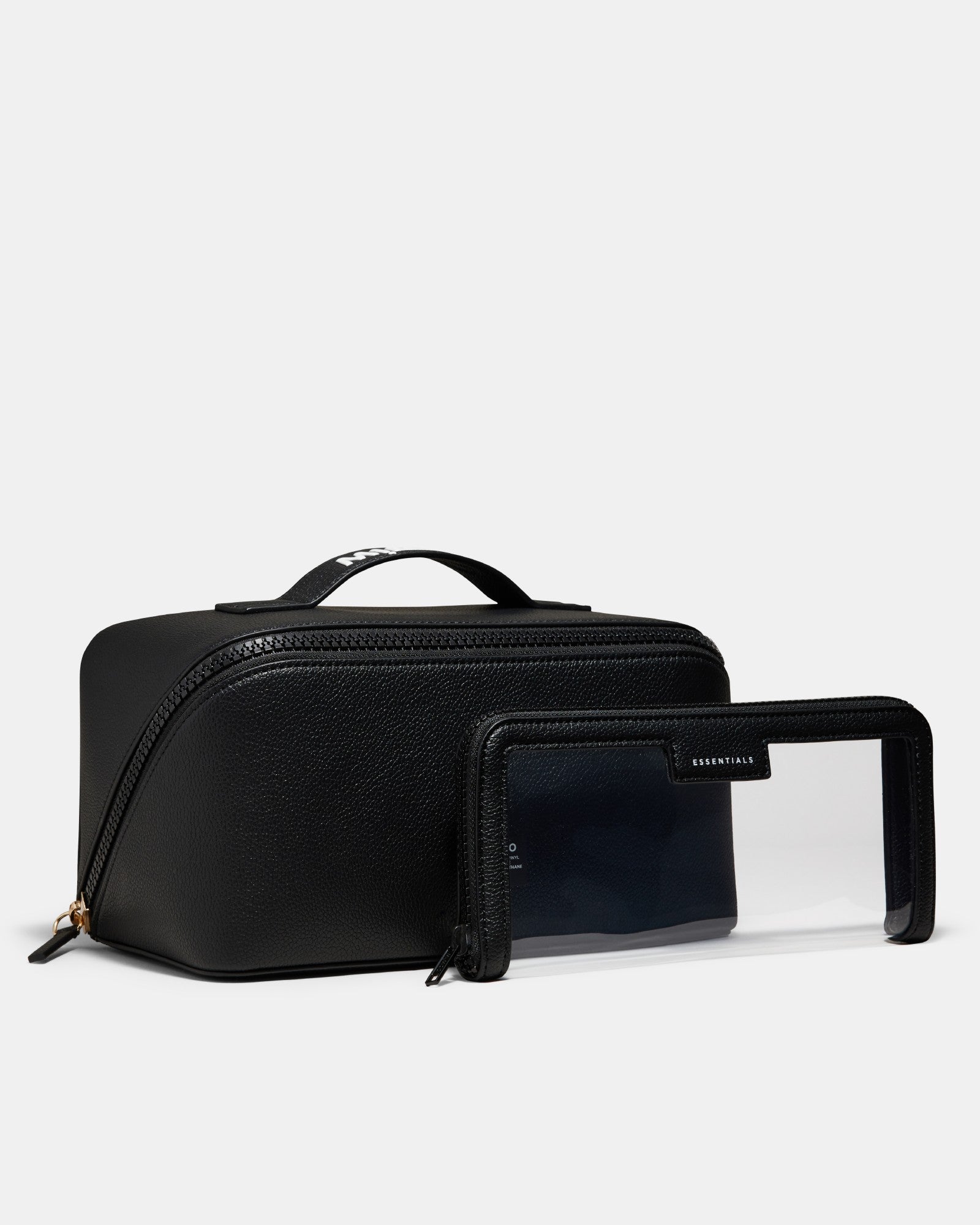 Atomic Cosmetic Case - Black Light Gold