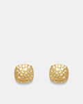Cool Cat Large Stud Earrings - Gold