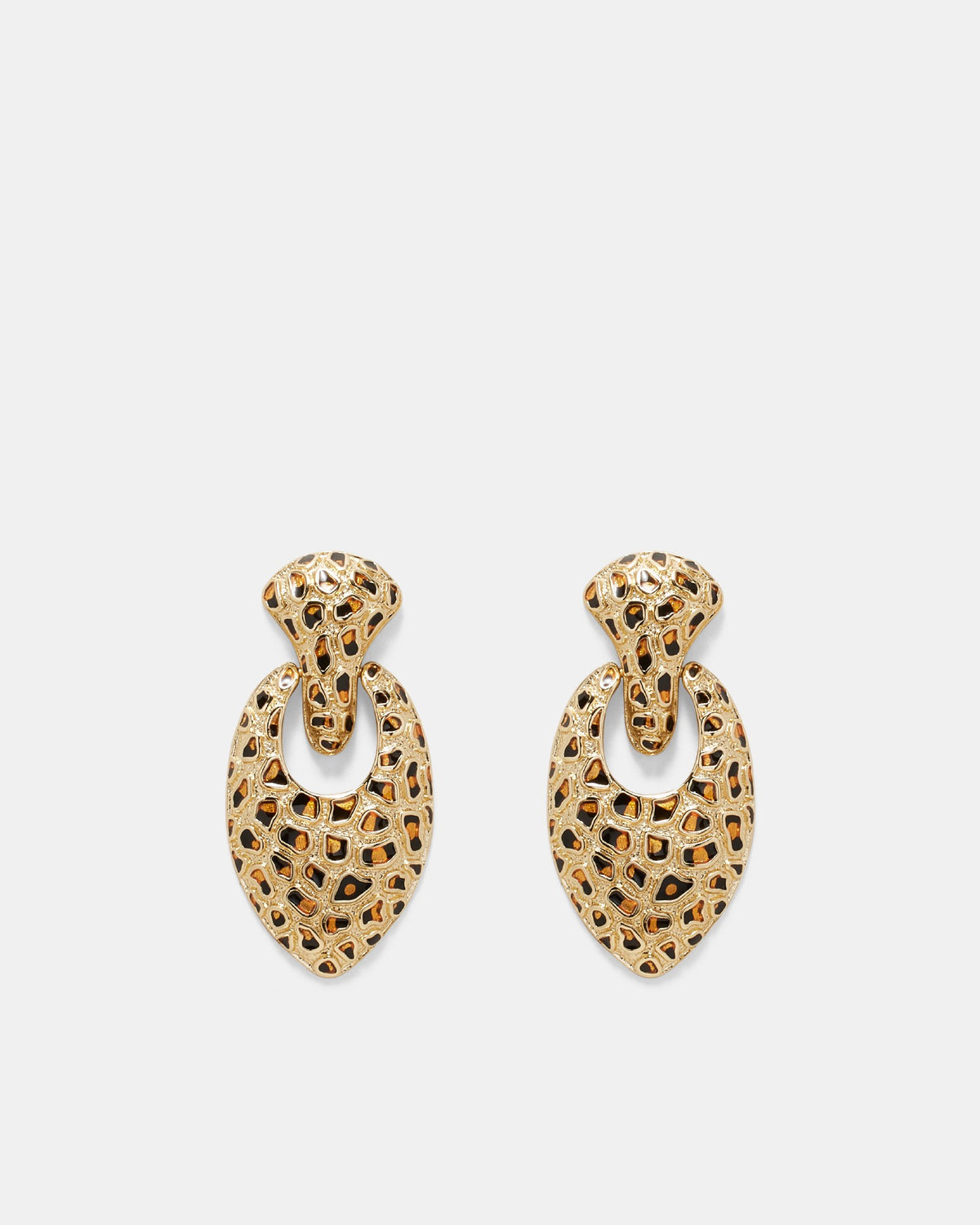 Roar Drop Earrings - Gold