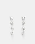 Superstar Earrings Set - Silver